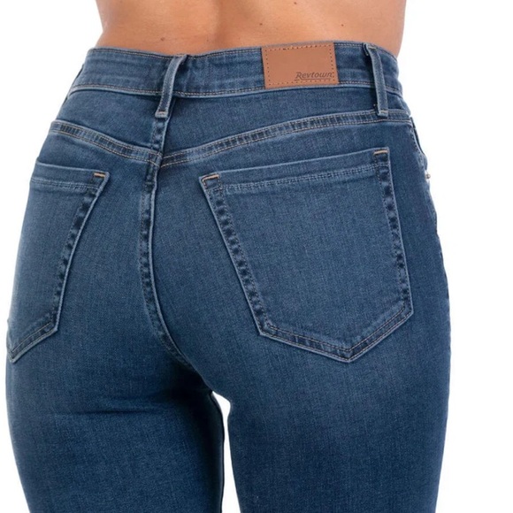 REVTOWN High Rise Skinny Jean in Dusk Indigo - size 32 reg (like a 12) - Picture 6 of 8